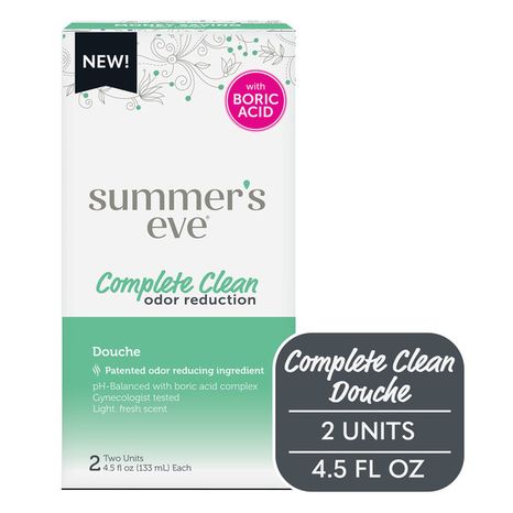Summer's Eve Feminine Cleansing Douche, Complete Clean