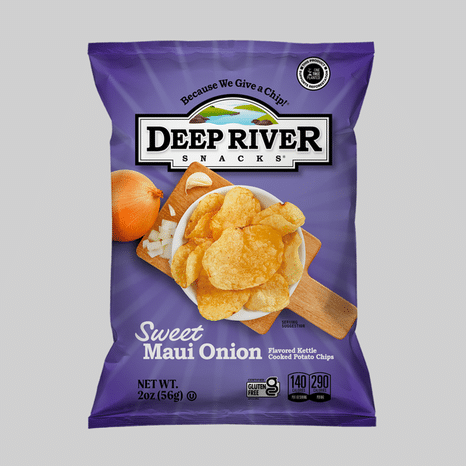 Deep River Snacks DR Sweet Maui Onion Kettle Chips