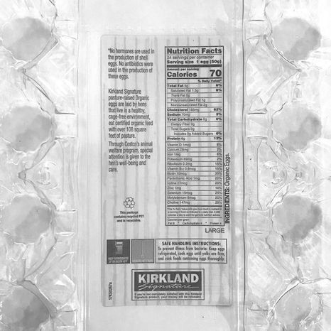 Kirkland Signature Organic Pasture Raised USDA Grade A Eggs, 24 ct