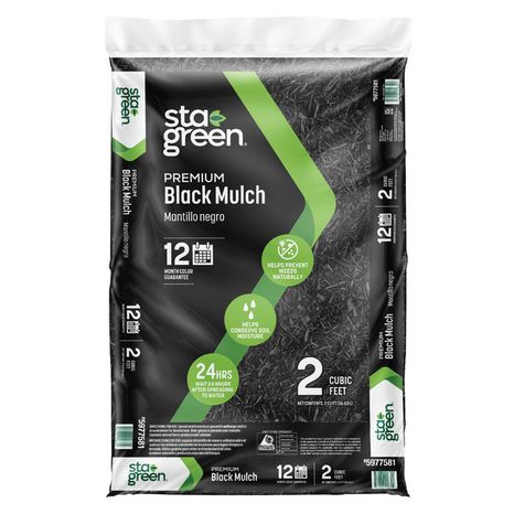 Sta-Green Premium Mulch - Black