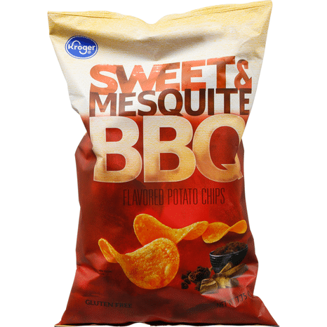 Kroger Potato Chips, Sweet & Mesquite BBQ