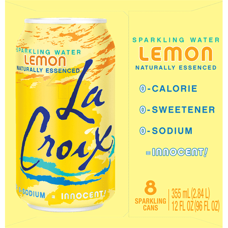 LaCroix Sparkling Water, Lemon