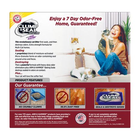 Arm & Hammer Clump & Seal Litter