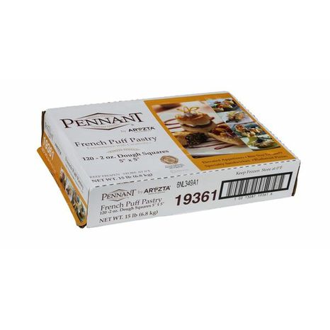 Pennant 5" x 5" Squares Puff Pastry Dough