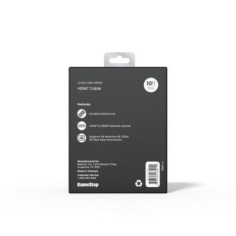 GameStop Ultra High Speed HDMI Cable