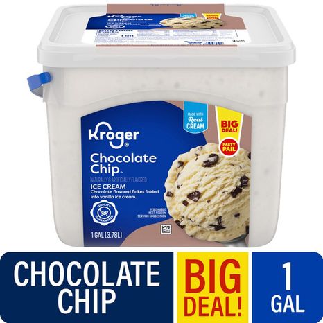 Kroger Chocolate Chip Deluxe Ice Cream
