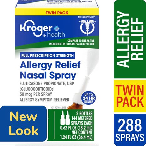 Kroger 24 Hour Allergy Relief Nasal Spray