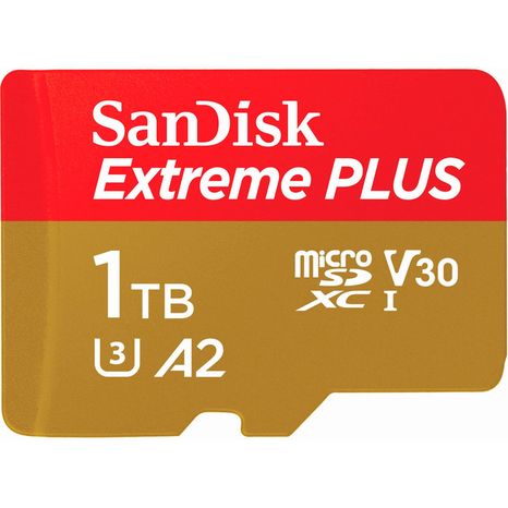 SanDisk Extreme PLUS microSDXC UHS-I Memory Card