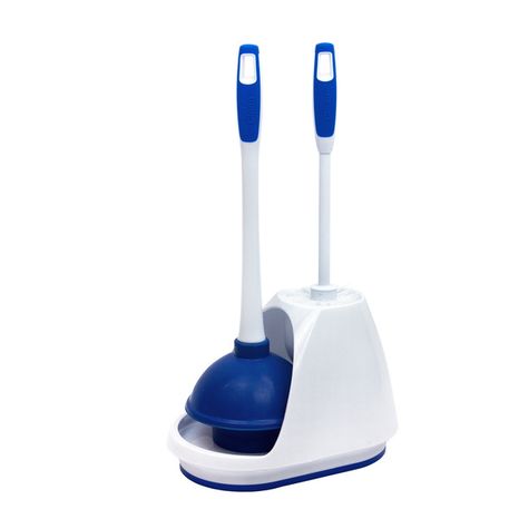 Mr. Clean Toilet Bowl Brush And Plunger Set