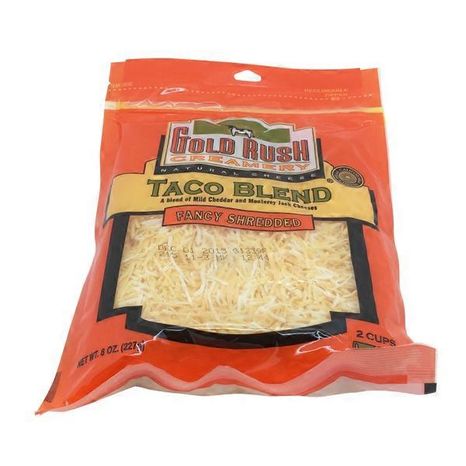Gold Rush Taco Blend Fancy Shredded Cheese
