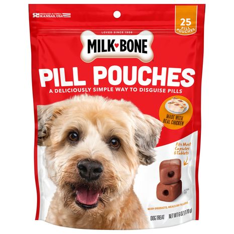 Milk-Bone Pill Pouches Dog Treats With Real Chicken