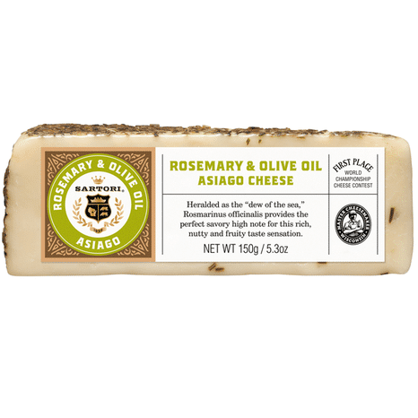 Sartori Cheese, Rosemary & Olive Oil Asiago