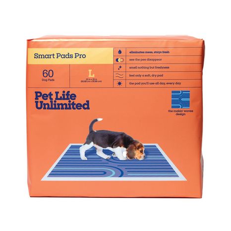 Pet Life Unlimted Smart Pads Pro Dog Pads, Large