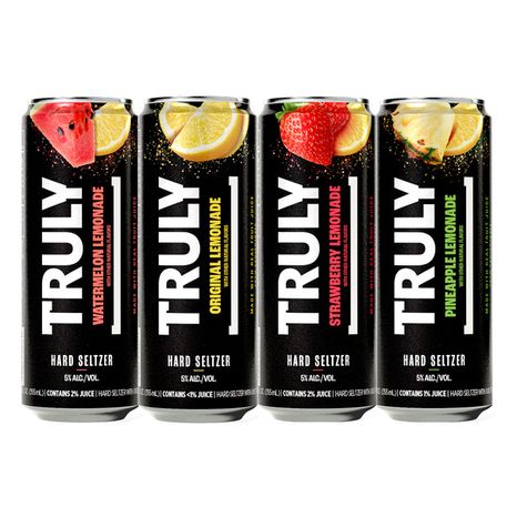 Truly Hard Seltzer Lemonade Variety Pack