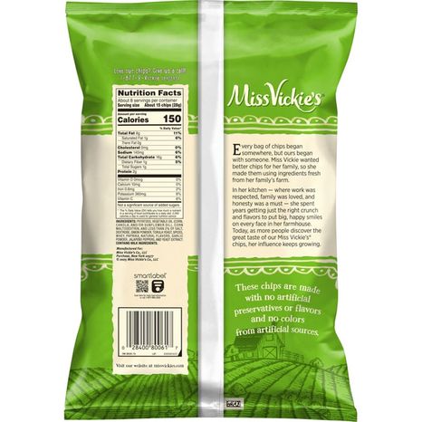 Miss Vickie's Jalapeno Kettle Cooked Potato Chips