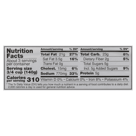 Harris Teeter Macaroni Salad, Original