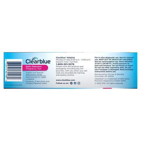 Clearblue Triple Assurance Pregnancy Test Kit