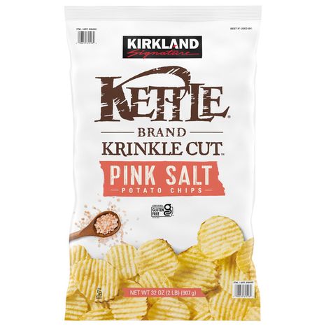 Kettle Brand Himalayan Salt Potato Chips, 32 oz