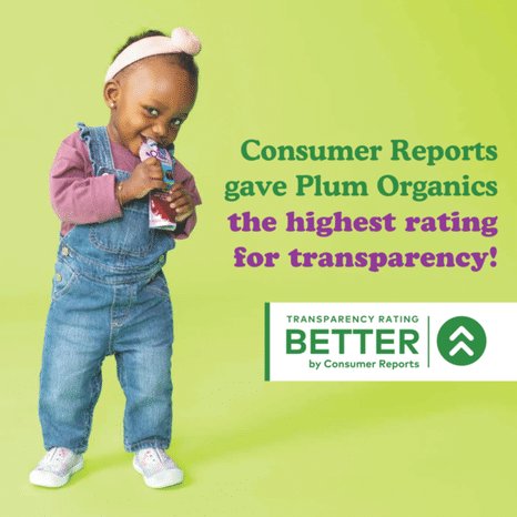Plum Organics Stage 2 Pear, Purple Carrot + Blueberry & Peach, Banana + Apricot 4oz Pouch-8-Pk