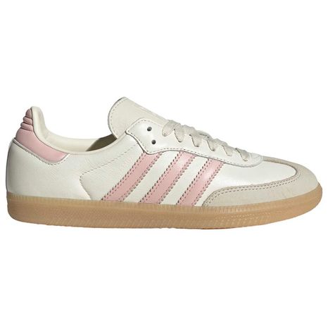 adidas Women's Samba OG Shoes, Size 6.5, Medium/B - Off White & Sandy Pink & Gum 3