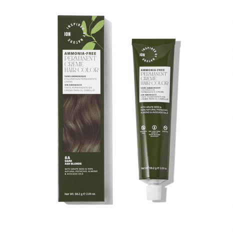 ion Ammonia-Free Permanent Crème Hair Color - 6A Dark Ash Blonde
