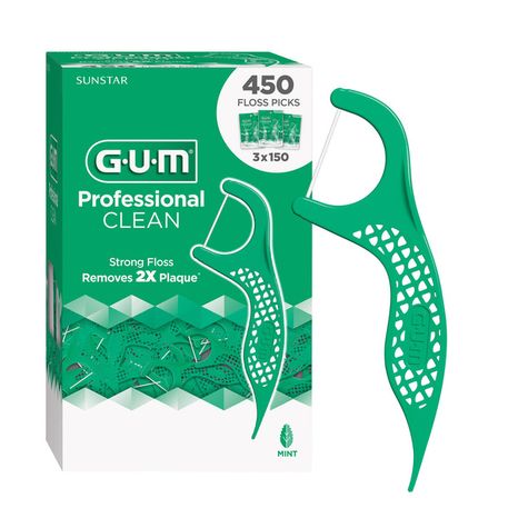 GUM Professional Clean Floss Picks