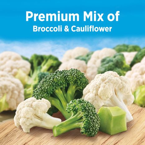Birds Eye Steamfresh Broccoli and Cauliflower, Frozen Vegetables