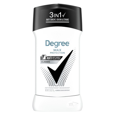 Degree Antiperspirant Deodorant Black+white