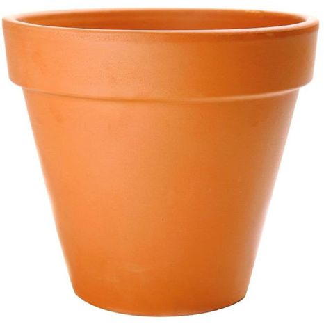 Buzzy 10.83" x 12.402" x 11.5" Terracotta Clay Outdoor Pot