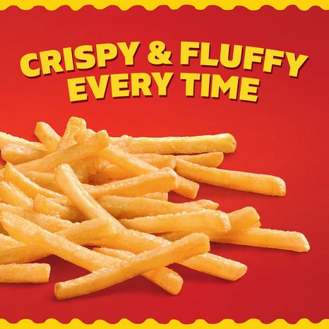 Ore-Ida Extra Crispy Fast Food French Fries Fried Food Snacks Frozen Potatoes Value Size