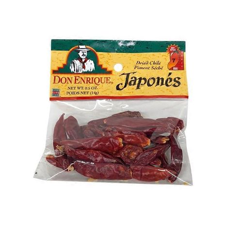 DON ENRIQUE Dried Japones Chile Pepper