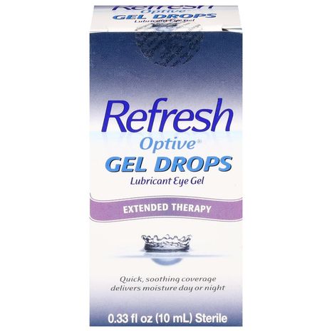Refresh Optive Gel Drops Lubricant Eye Gel