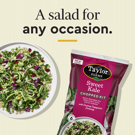 Taylor Farms Sweet Kale Chopped Salad Kit