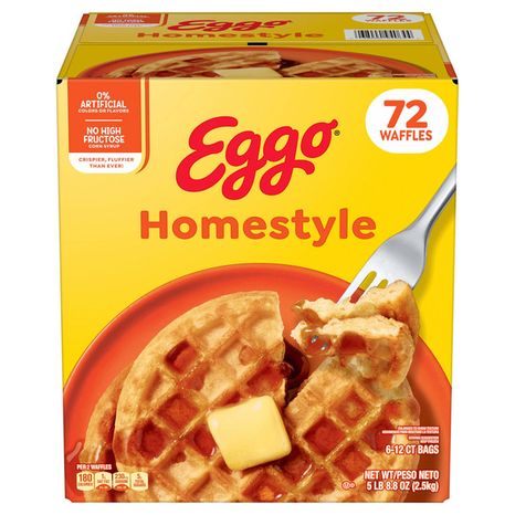 Kellogg's Eggo Frozen Breakfast Homestyle Waffles