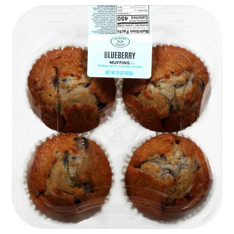 Bakery Fresh Blueberry Muffins
