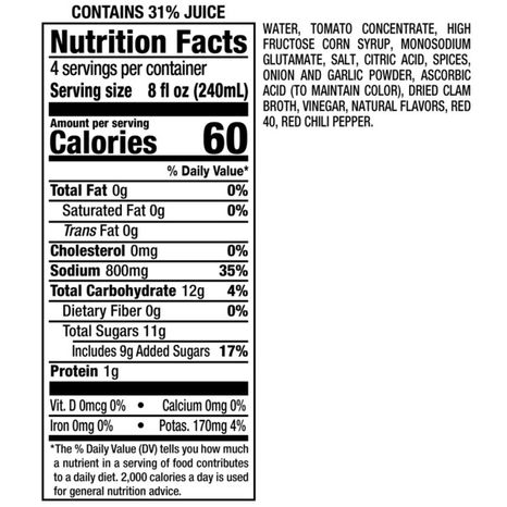 Clamato Original Tomato Cocktail