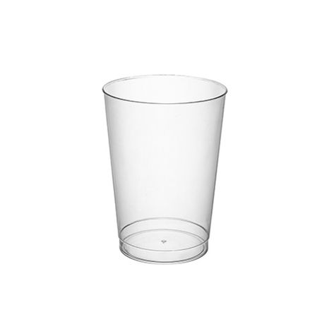 Pi-12 12 Ounce Clear Plastic Rigid Tumbler