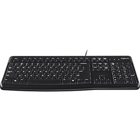 Logitech K120 Ergonomic Desktop Usb Keyboard Black (920 002478)