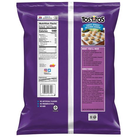 Tostitos 100% White Corn Tortilla Chips