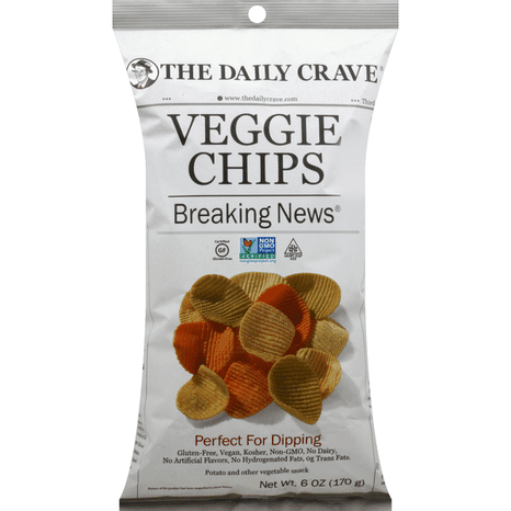 The Daily Crave Veggie Chips, Breaking News