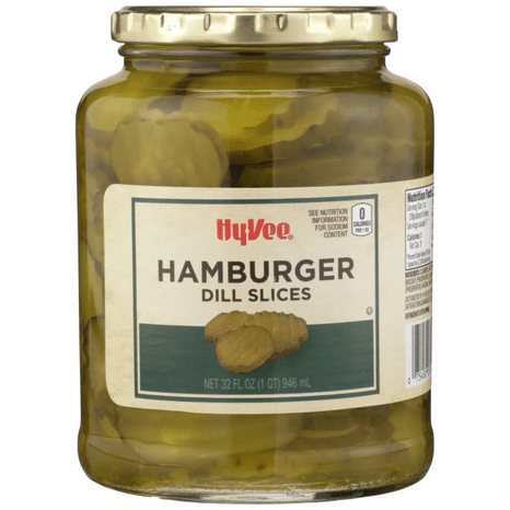 Hy-Vee Hamburger Dill Slices