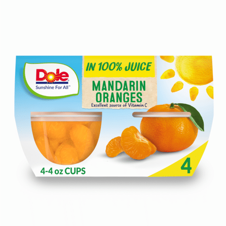 Dole Mandarin Oranges, in 100% Fruit Juice
