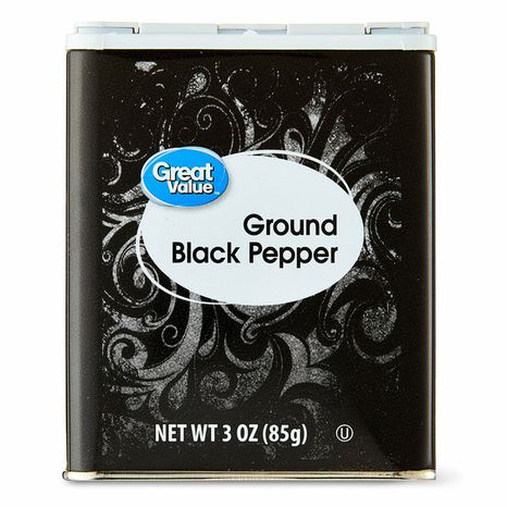 Great Value Black Ground Pepper