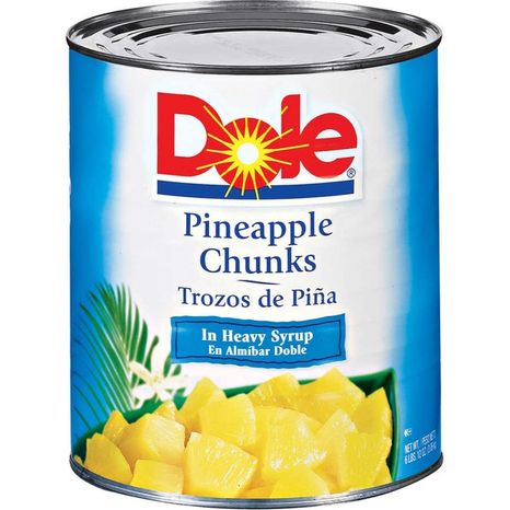 Dole Pineapple Chunks in Heavy Syrup
