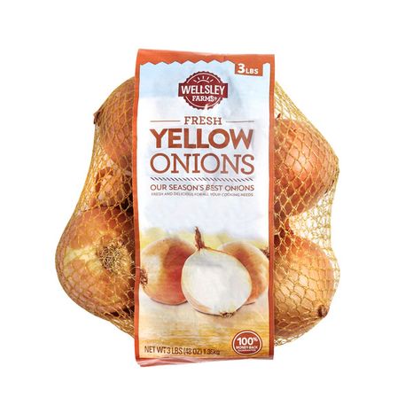 WELLSLEY FARMS YELLOW ONIONS 3 LB.