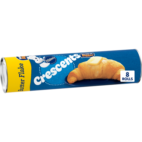 Pillsbury Butter Flake Canned Crescent Rolls Refrigerated Pastry Dough