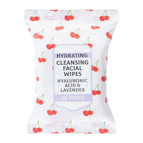 Hyaluronic Acid & Lavender Cleansing Facial Wipes