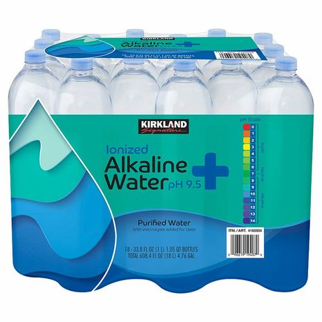 Kirkland Signature Alkaline Bottled Water