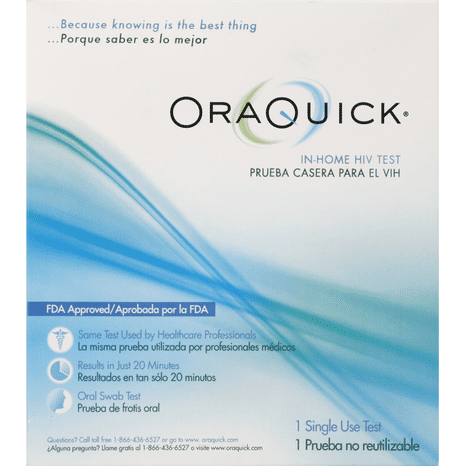 OraQuick HIV Test, in Home