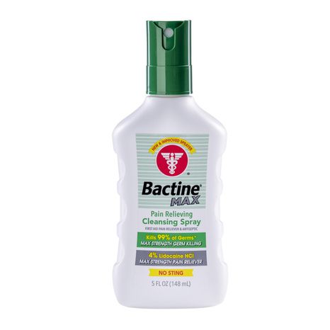 Bactine MAX Pain Relieving, Cleansing Spray